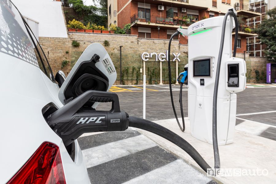 Stazioni di ricarica rapida a Roma Corso Francia fino a 350 kW