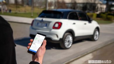 Controllo da remoto Mopar Connect Fiat 500X Hey Google