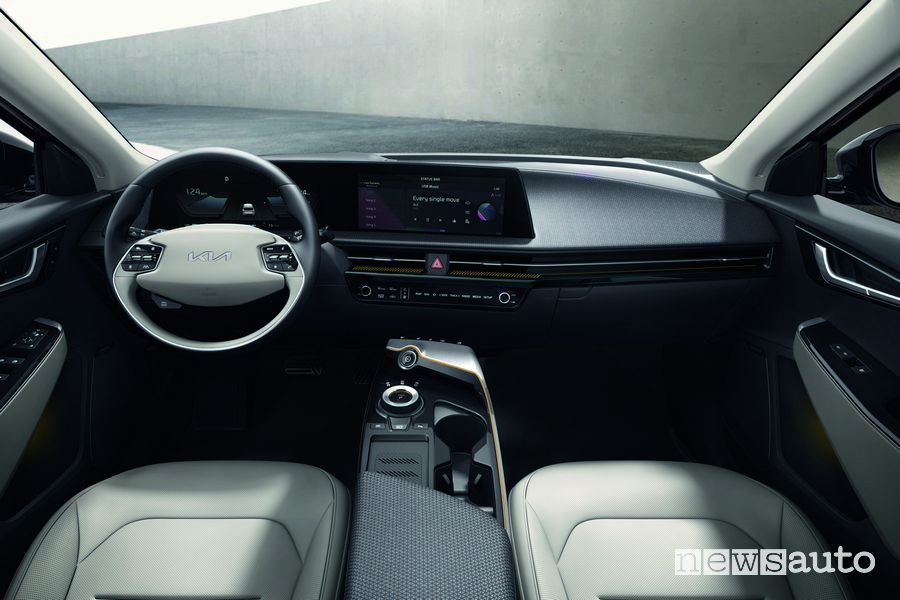Plancia strumenti Kia EV6 elettrica
