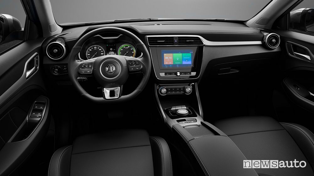 Plancia strumenti abitacolo MG ZS EV SUV elettrico