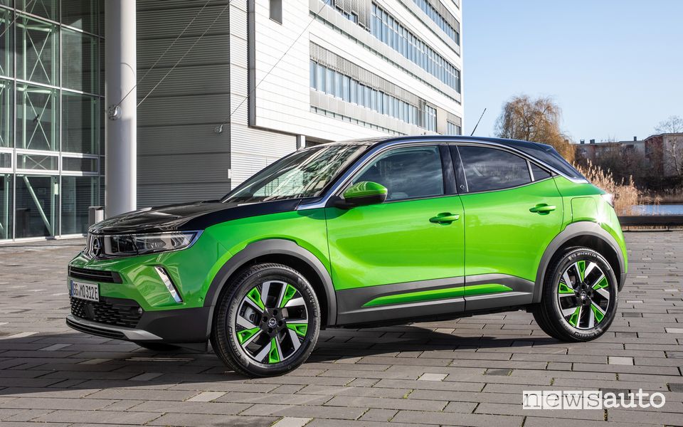 Opel Mokka-e elettrica