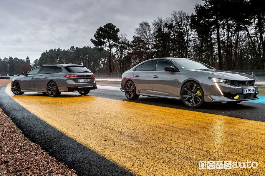Nuova Peugeot 508 Sport Engineered fastback e SW
