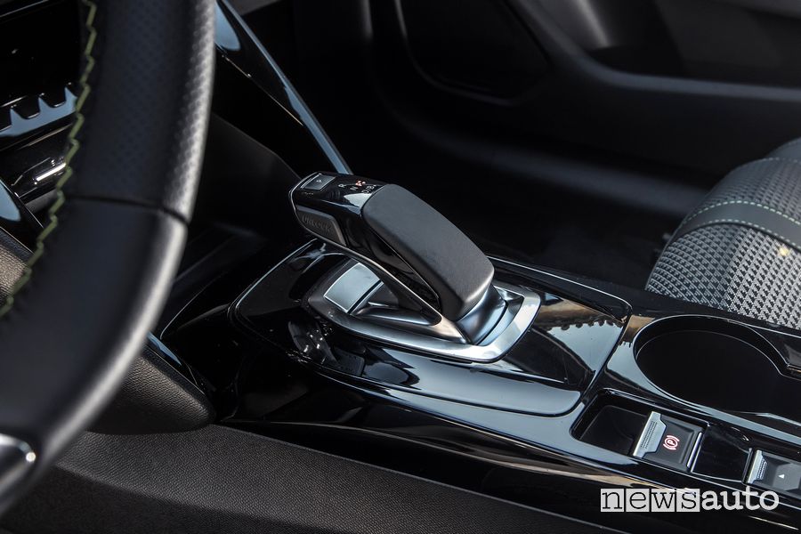 Leva cambio automatico abitacolo Peugeot e-208 elettrica