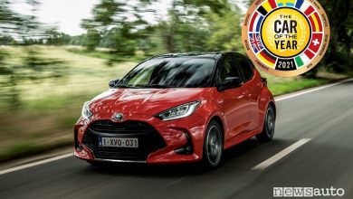 Toyota Yaris è Auto dell'Anno 2021