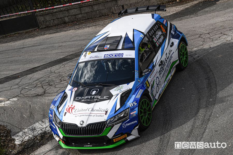 Albertini con Skoda Fabia R5 è 2° ma a punteggio pieno