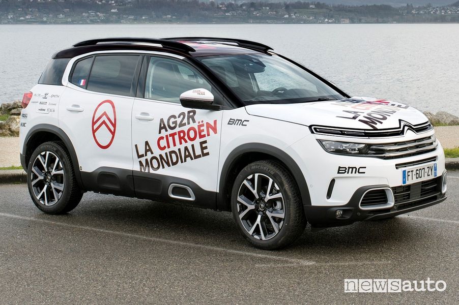 Citroën C5 Aircross ibrdia plug-in, ammiraglia del team AG2R Citroën Team