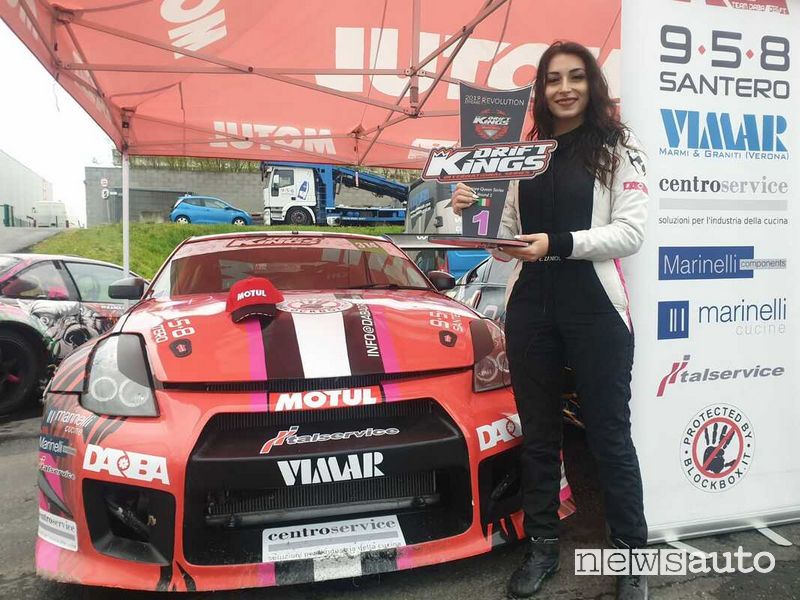 Elena Zaniol, regina del drift