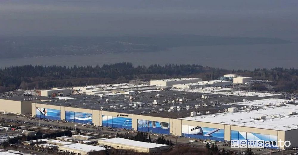 Fabbrica Boeing tra le più grandi al mondo