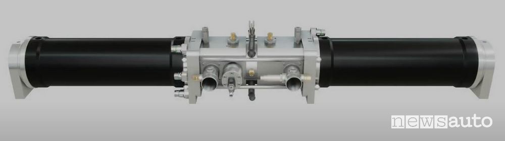 Singolo cilindro del range extender Libertine