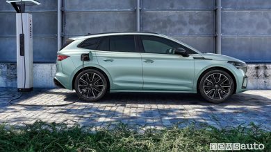 Škoda Enyaq 50 iV, batteria, autonomia e prezzi del SUV elettrico