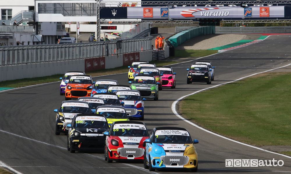Partenza smart e-cup, le foto della stagione 2020