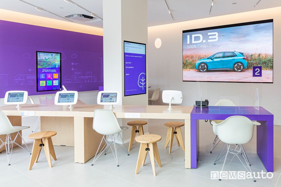 Enel X Store di Corso Francia, servizi per la mobilità elettrica