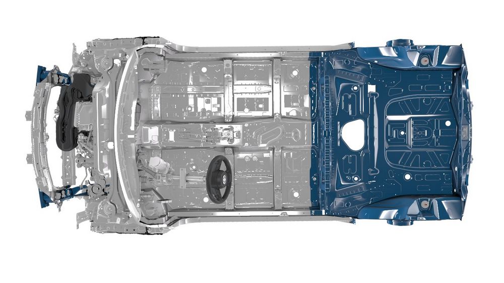 Toyota Aygo piattaforma GA-B