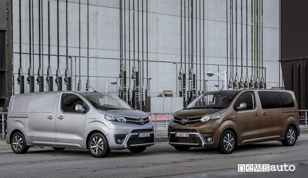 Toyota Proace Electric Van e Toyota Proace Electric Verso MY 2021