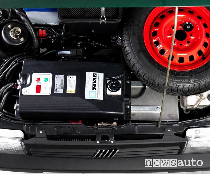 Vano motore elettrico Panda 4x4 Integral-e elettrica