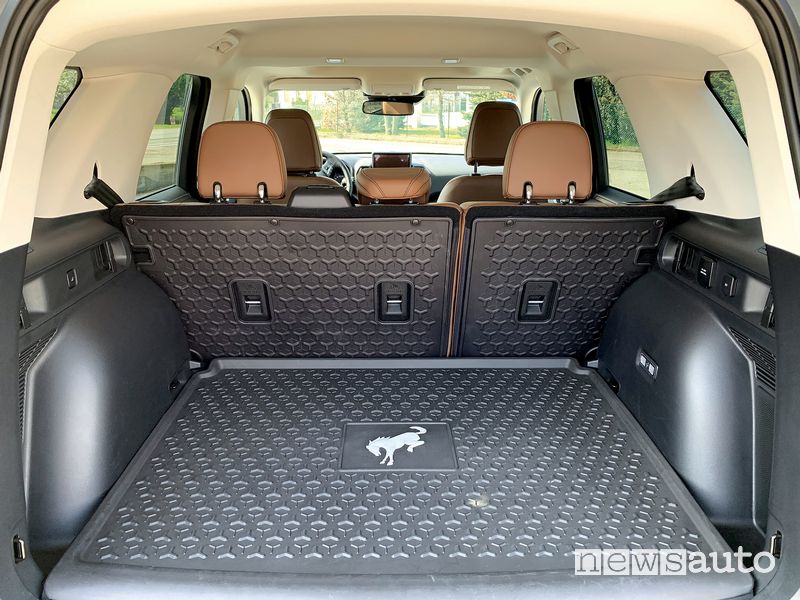 Vano bagagliaio abitacolo Ford Bronco Sport