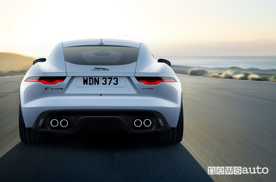 Posteriore Jaguar F-Type R Dynamic Black Coupé