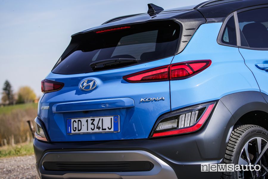 Portellone posteriore nuova Hyundai Kona