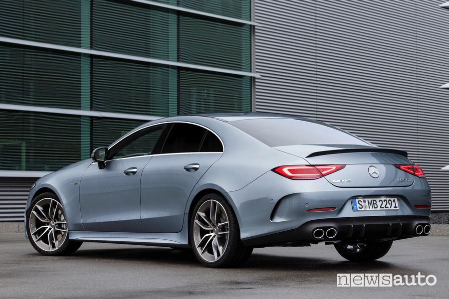 Vista posteriore Mercedes-AMG CLS 53 4MATIC+