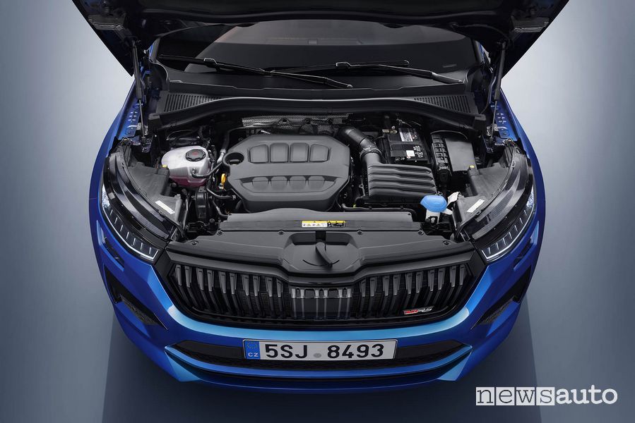 Vano motore nuova Skoda Kodiaq RS