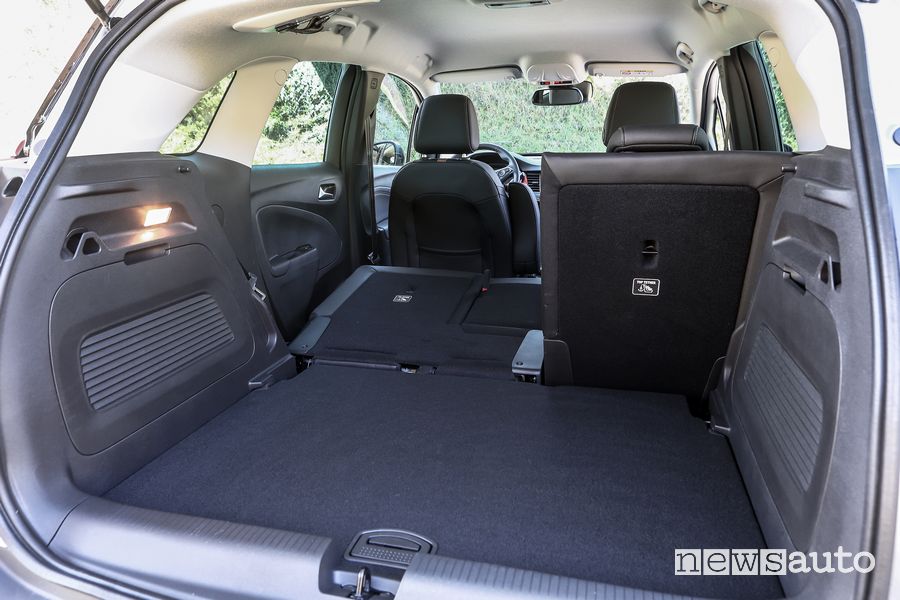 Bagagliaio abitacolo Opel Crossland