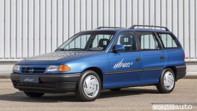 Vista di profilo prototipo Opel Impuls 2 del 1991
