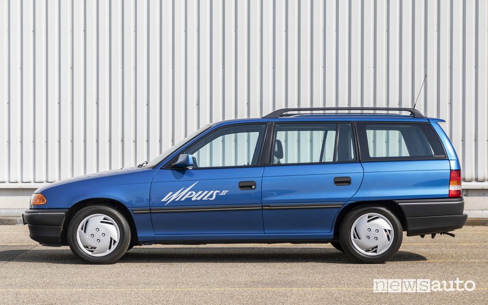 Vista laterale prototipo Opel Impuls 2 del 1991