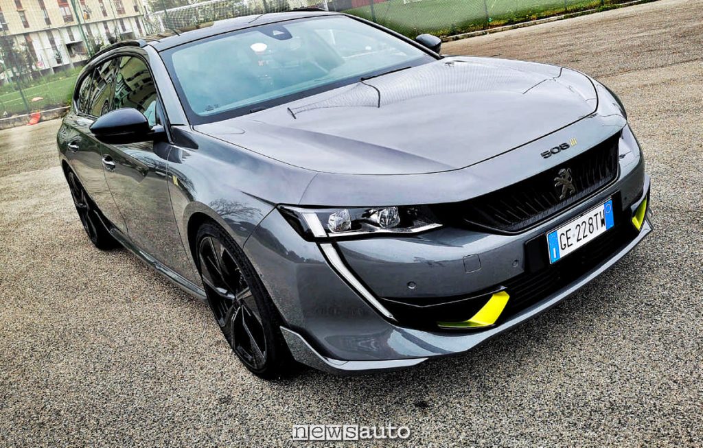 Peugeot 508 PSE Sport Engineered vista frontale