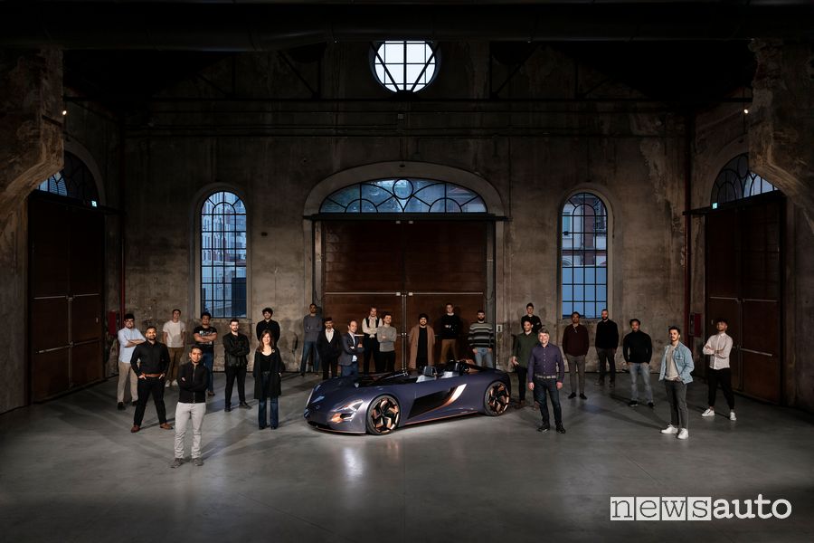 Studenti IED con il concept Suzuki Misano