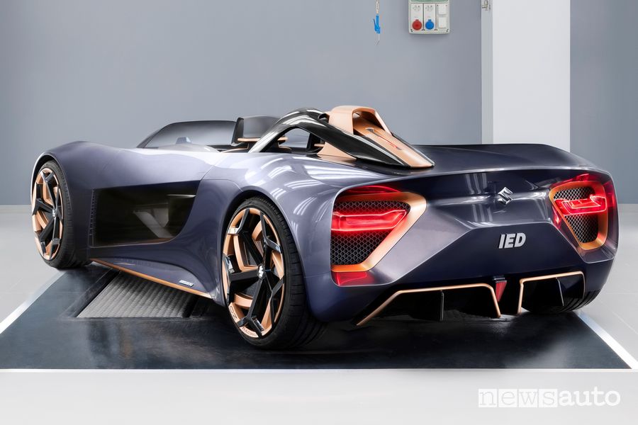 Vista posteriore concept Suzuki Misano