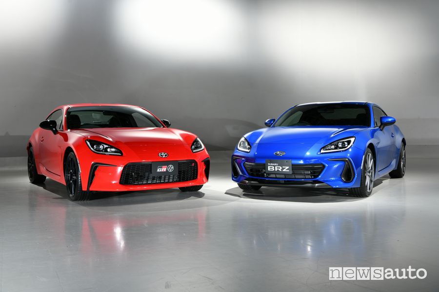 Nuova Toyota GR86 e Subaru BRZ