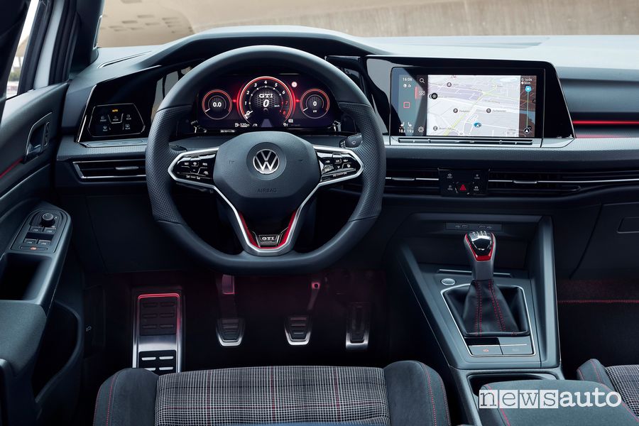Plancia strumenti abitacolo Volkswagen Golf GTI cambio manuale