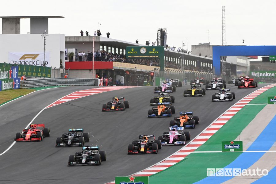Orari Gp Portogallo F1 2021 diretta SKY e differita TV8