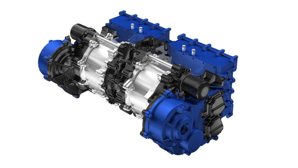 Motore elettrico Yamaha da 350 kW
