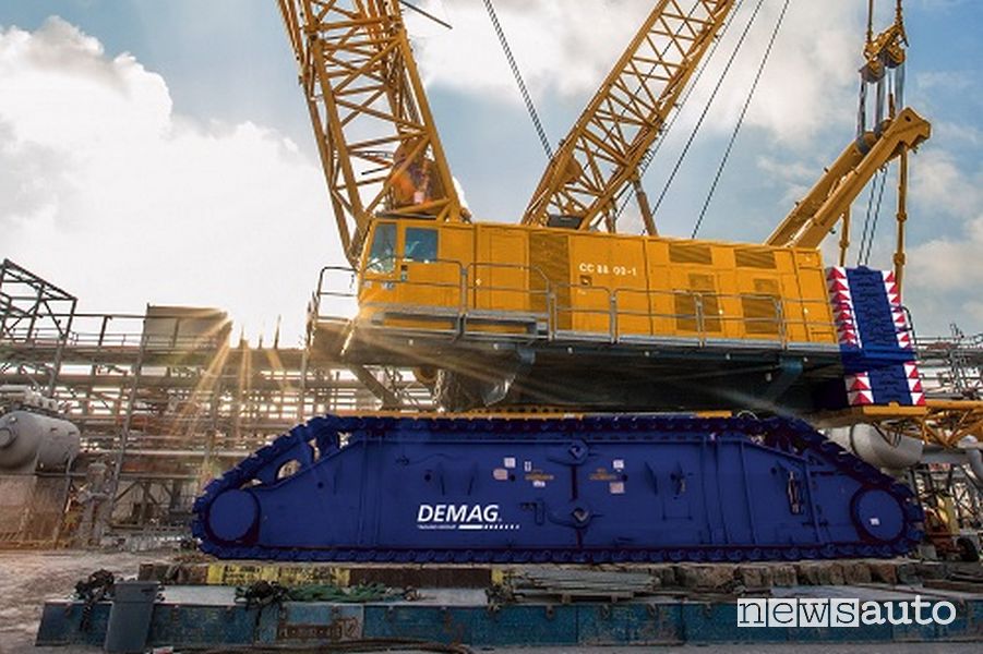 2.a Terex Demag CC 8800-1 una delle gru più alte al mondo