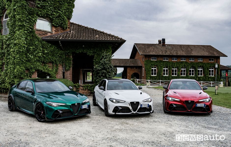 Nuova Alfa Romeo Giulia GTA e GTAm