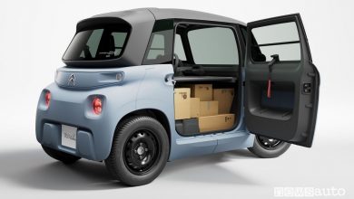 Nuova Citroën My Ami Cargo per i professionisti