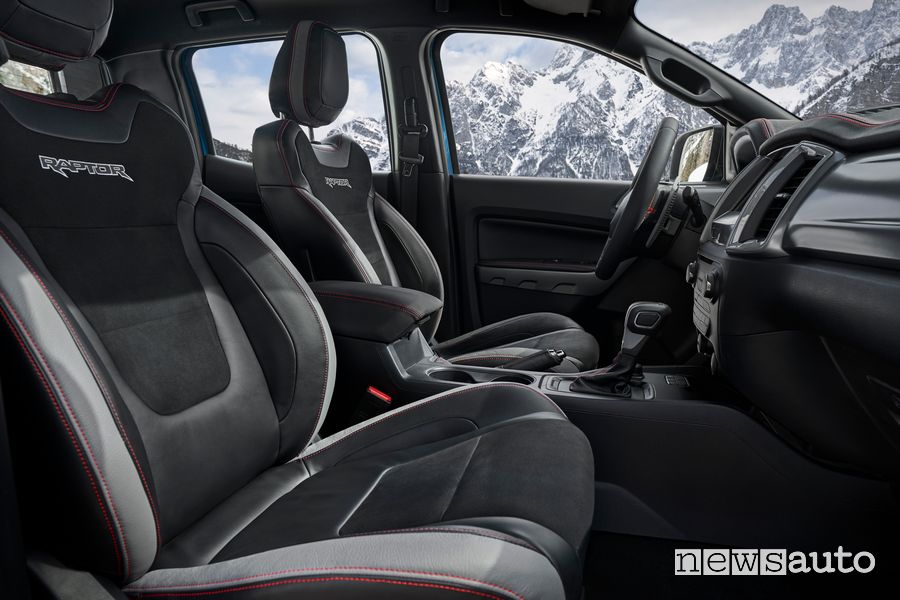 Abitacolo Ford Ranger Raptor Special Edition