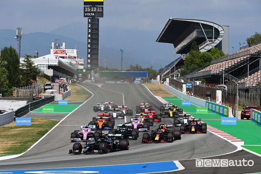 Orari Gp Spagna F1 2021 SKY e TV8