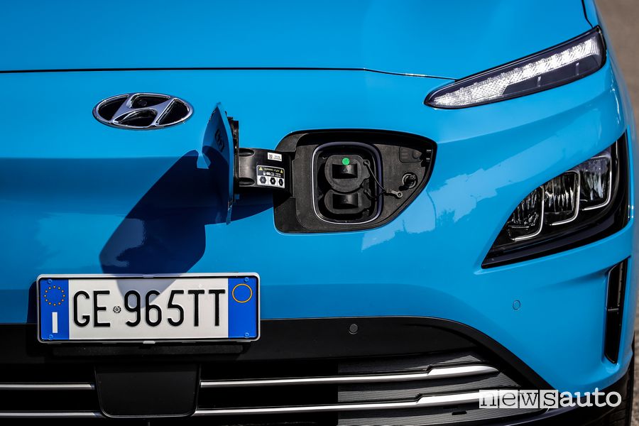 Vano per la ricarica Hyundai Kona Electric