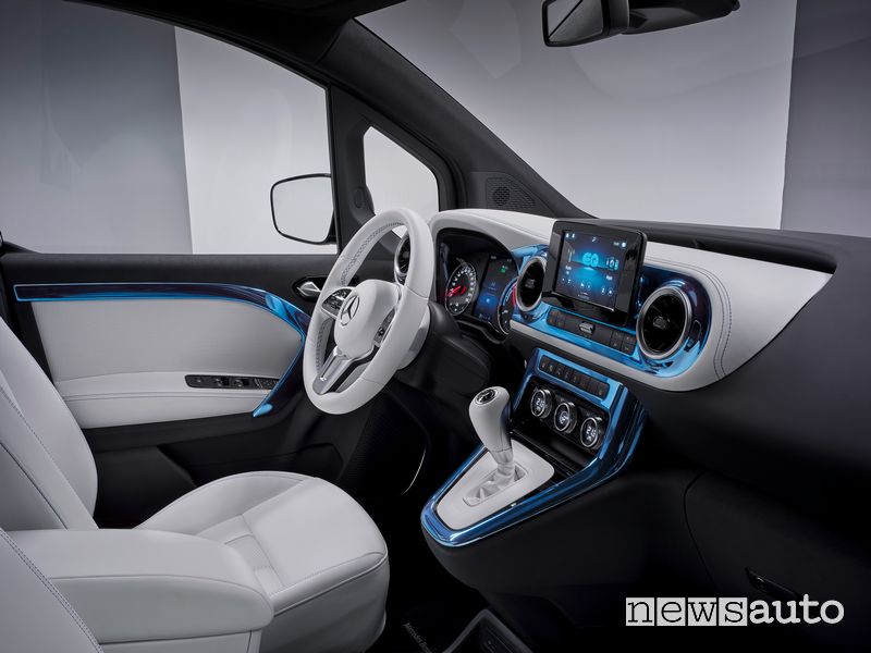 Plancia strumenti abitacolo Mercedes-EQ Concept EQT