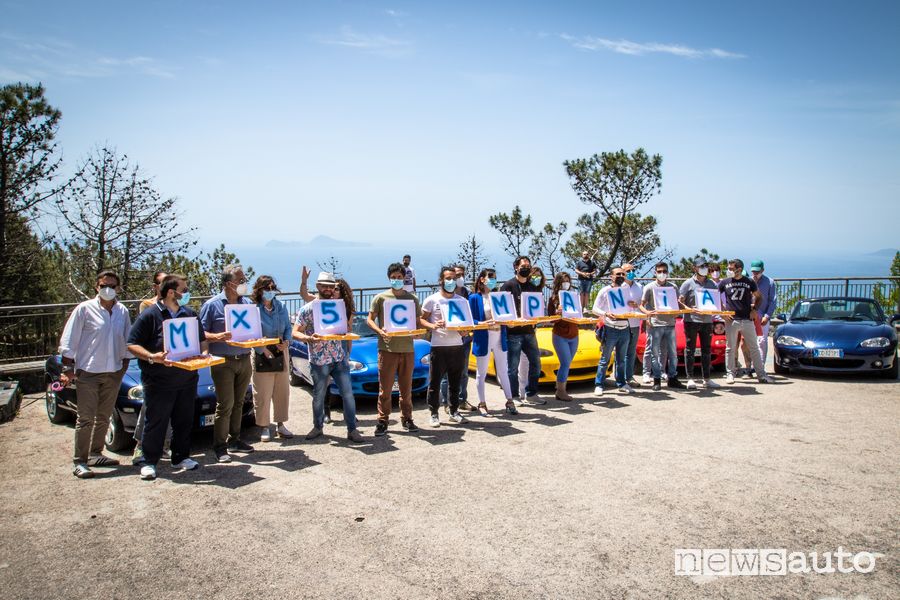 MX-5 Back to Drive, Raduno Altopiano del Vesuvio in Campania