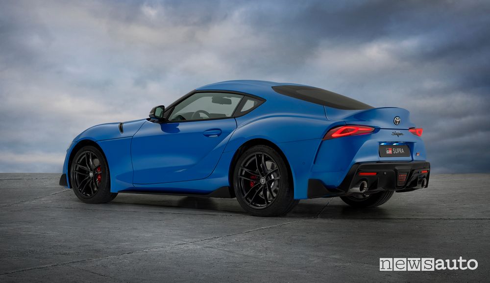 Vista posteriore Toyota GR Supra Jarama Racetrack Limited Edition