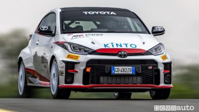 Toyota GR Yaris Rally Cup in pista