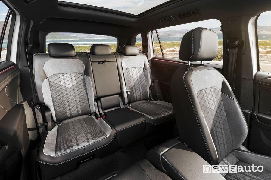 Sedili posteriori abitacolo Volkswagen Tiguan Allspace