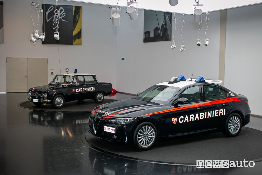 Alfa Romeo Giulia dei Carabinieri