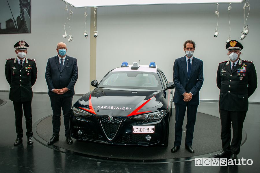 Alfa Romeo Giulia dei Carabinieri