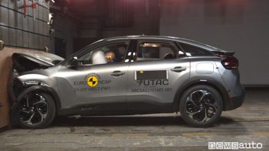 Euro NCAP Citroën C4, crash test a 4 stelle [video]