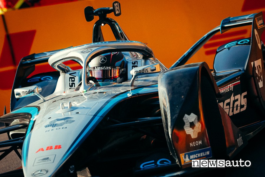 ePrix Monaco 2021 Nyck De Vries Mercedes sulla Formula E