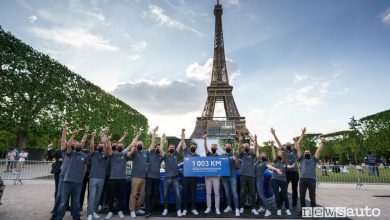 Record Toyota Mirai a idrogeno fuel cell